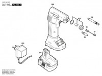 Bosch 0 603 946 625 Pag 9,6 V Air Pump 9.6 V / Eu Spare Parts